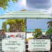 15Ft Large Patio Umbrella, Outdoor Double-Sided Pool Umbrellas