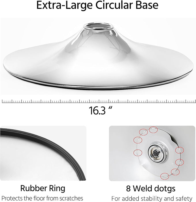 Bar Stools Set of 2, PU Leather Swivel Adjustable Barstools with Shell Back, Bar Chairs with Foma Padded for Home, Kitchen, Light Grey