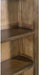 Mission Quarter Sawn Oak Bookcase with 2-Drawers & Open Shelves