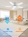 Compact 42 Inch Ceiling Fan With Remote