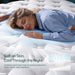 King Size Mattress, 12 Inch King Mattress in a Box, Cooling Gel Memory Foam Hybrid Mattress with Pocketed Coils, Medium Firm Feel, Certipur-Us Certified, Pressure Relief, Motion Isolation