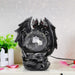 Plasma Ball Lamp Touch Sensitive,Party Magical Electrostatic Red Color Crystal Ball for Halloween (Evil Dragon)