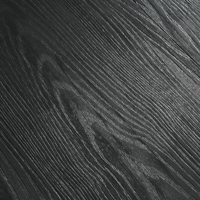 Round Dining Table 47.24 Black Luxurious SolidWood