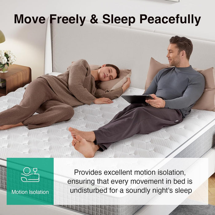 12 Inch XL Twin Mattress,Twin XL Gel Memory Foam Hybrid Mattress