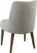Home Decor | Upholstered Gayle Slide Dining Chair | Dining Chair Single | Decorative Home Furniture, Woven Gray
