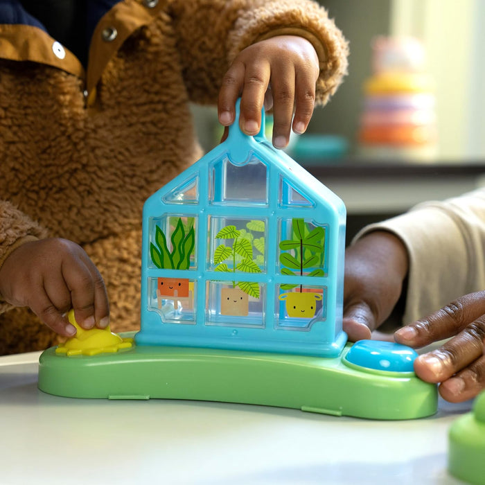 Tummy-To-Toes 6-In-1 Milestone Center, Play Gym, Foldable Mat, Music and Nature Sounds, Lights, Activity Jumper, Table, Playhouse, for Ages 0-48 Months