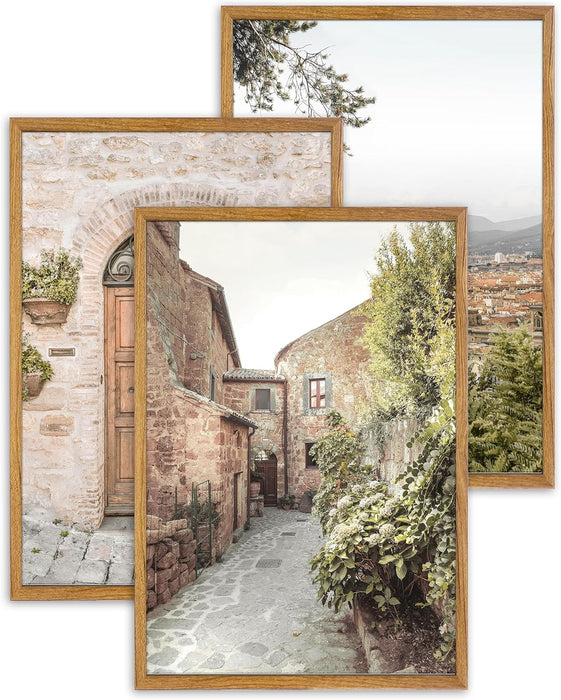 Framed Wall Art 16x24 Florence Tuscan Cityscape Set
