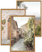 Framed Wall Art 16x24 Florence Tuscan Cityscape Set