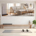 Home Gym Mirror Tiles 11'' X 11'' X 8PCS Full Body Mirror Full Length & Wall Mounted Mirrors Decorative for Home Gym, Door, Bedroom & Bathroom