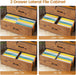 59" Filing Cabinet with Lock Drawers Fits Legal Size for Home Office