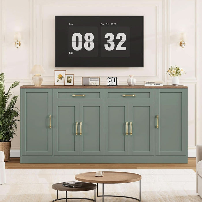 71” Large Buffet Cabinet with Storage, Sideboard Cabinet