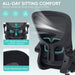 Office Chair, Ergonomic Desk Chair with Adjustable Lumbar Support and Flip up Armrest, Breathable Mesh Computer Chair for Home Office & Rolling Work Swivel Task Chairs