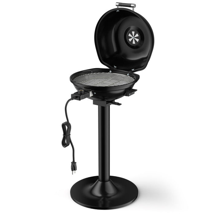 1600W Portable Electric BBQ Grill with Removable Non-Stick Rack