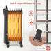 1500W Oil-Filled Radiator Heater with 3-Level Heat