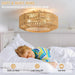 Boho Caged Rattan Fandelier Ceiling Fans with Lights and Remote Control
