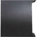 Liberty Furniture Meritage 84 Inch Bookcase for Home Office - Aged Charcoal W/Rub Thru & Caramel