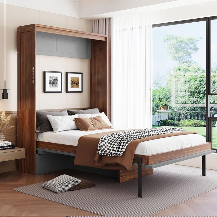 Murphy Wall Bed With Foldaway Desk UltraCompactSpaceSaver