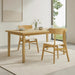 Wooden Dining Chairs Set of 4, Upholstered Kitchen Chairs, Original
