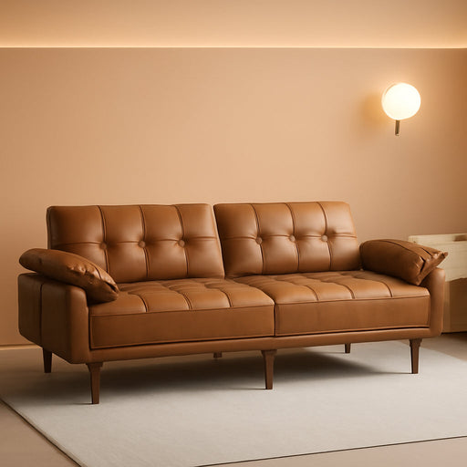 EightyFiveInch UltraConvertibleArmrests Futon Sofa Bed