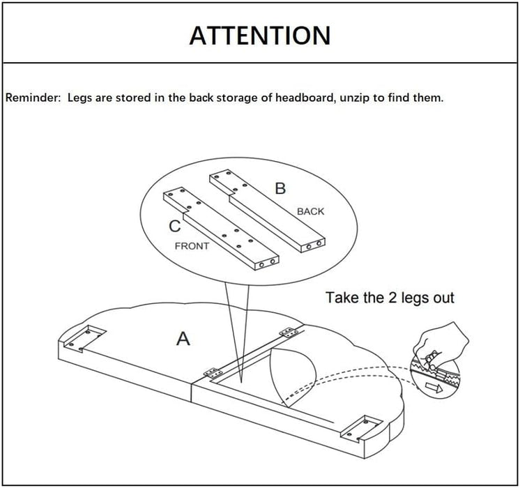 Stunning Crown Design Queen Headboard, Upholstered Soft Velvet Petal Pattern Headboard Queen/Full-Q-Gray