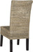 Home Collection Arjun Grey Wicker 18-Inch Dining Chair