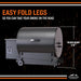 Grills TFB30KLF Tailgater 20 Portable Electric Wood Pellet Grill and Smoker – Foldable Legs, 6-In-1 Versatility, 300 Sq. In. Cooking Space for Tailgating, Camping, and Outdoor BBQ