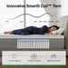 QueenSize Hybrid Mattress Gel Memory Foam CertipurUSCertified