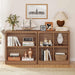 Wooden Bookshelf, 2-Tier Compact Open Bookcase with Rounded Corners, Small Floor Standing Display Book Shelf for Living Room, Bedroom, Home Office, Kids' Room (Walnut)
