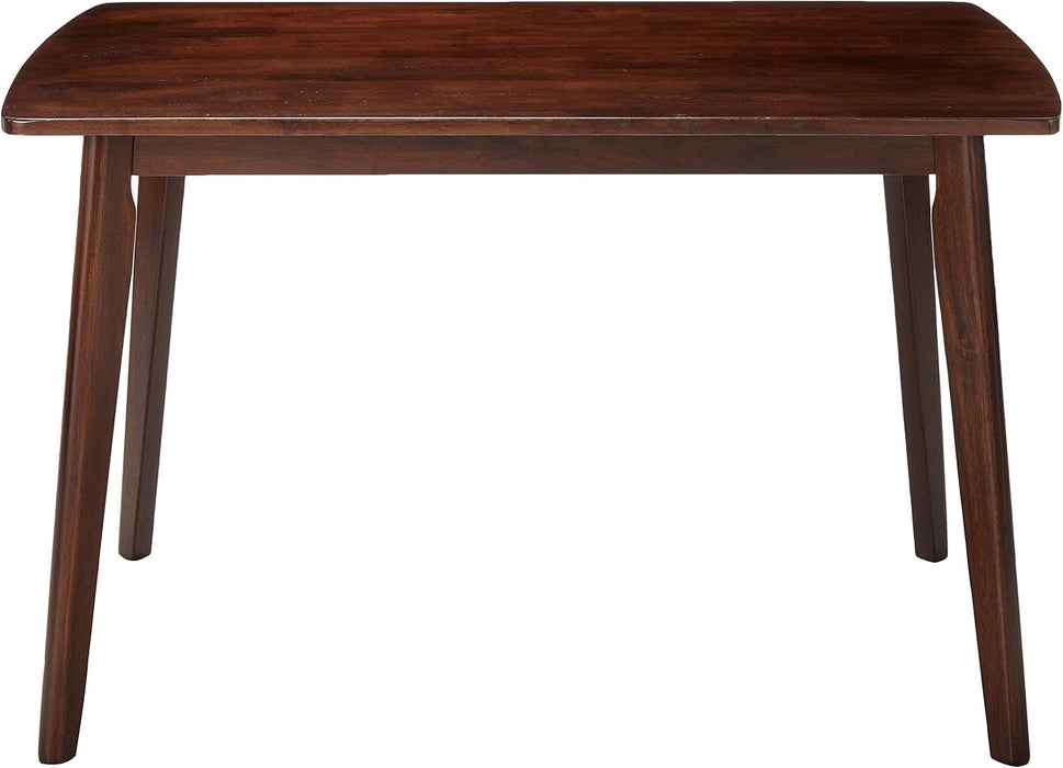 94848 Shaye Dining Table, Walnut, 47.2X29.53X29.13