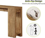 70.9-Inch Long Console Table, Narrow Sofa Table behind the Couch, Farmhouse Console Table for Living Room, Entryway, Hallway