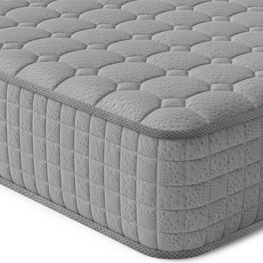 8 Inch Multilayer Hybrid Twin Mattress - Multiple Sizes & Styles Available, Ergonomic Design with Memory Foam and Pocket Spring, Medium Firm Feel, Grey