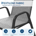Patio Chairs Set of 4, Stackable Chairs with High Back for Backyard