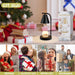 Candle Warmer Lamp - with Timer & Dimmer, Modern Home Decor House Warming Gifts Wax Melt Warmer for Jar Candles with 2 Bulbs, Cozy Birthday Gift for Women Mom (Black)