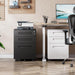 3 Drawer Mobile File Cabinet, Fully Assembled except Casters