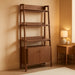 33" Bookshelf Display Case in Walnut
