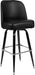 James 2 Pack Metal Barstool with Swivel Bucket Seat