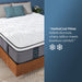 Queen Mattress, 12 Inch Queen Size Hybrid Mattress in a Box, Enhanced Edge Support, Cooling Hybrid Bed, Gel-Memory Foam & Individually Pocket Coil, Back Pain Relief, Medium Firm, Fiberglass Free