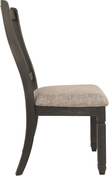 Tyler Creek 20" Dining Room Upholstered Chair, 2 Count, Antique Black