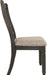 Tyler Creek 20" Dining Room Upholstered Chair, 2 Count, Antique Black