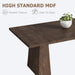 71" Dining Table for 6-8, Rectangle Table with Thick Heavy-Duty Legs | Rectangular Wooden Kitchen Table, Extra Large Desktop, Multi-Purpose Use, Farmhouse, for Living Room, Dining Room, Kitchen