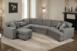 Oversized Sectional Sleeper Sofa with Chaise