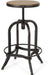 Farmdale Barstool, Antique + Pewter