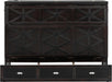 Brushed Espresso Queen Murphy Cabinet Bed USBPorts