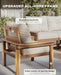 3-Piece HDPE Outdoor Patio Furniture Conversation Set
