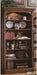 Set of 2 Contemporary Open Bookcases in Cherry Wood