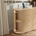 Fluted 8 Drawers Dresser for Bedroom, 55.12" Dressers & Chest of Drawers