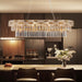34Inch CrystalChandelier Gold TwelveLights Pendant