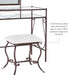 Clarisse Metal Vanity Set (58950MTL-01-KD-U)