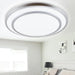 20" Modern Dimmable LED Flush Mount Ceiling Lights with Remote round Ceiling Light Indoor for Office Living Room Dining Kitchen Bedroom, Bulb Included