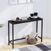 39.4” Console Table, Hallway Entrance Table Sofa Table behind Couch, for Living Room, Entryway, Easy Assembly, Accent Table, Black